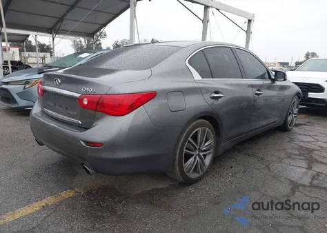 2015 Infiniti Q50 Sport из США, поврежденный, VIN JN1BV7AP3FM333148